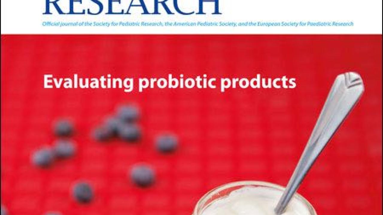Pediatric Research Journal Cover